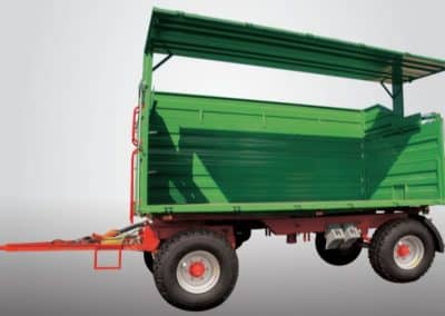 Remorca doublu ax Pronar T680H