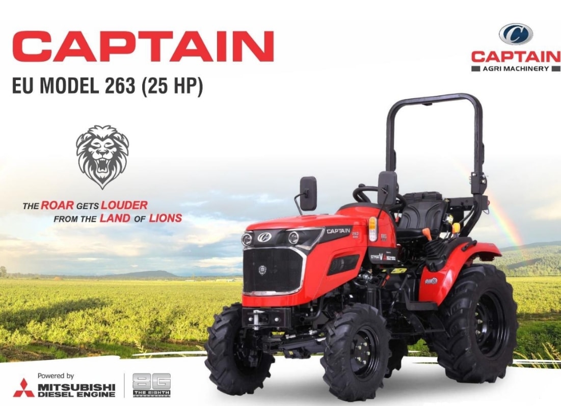 Tractor compact durabil și ușor de întreținut pentru lucrări agricole